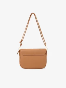 Earthy Elegance: Classic Brown Crossbody Bag - Image 2